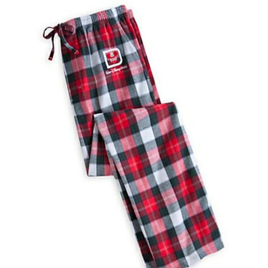 Apparel Disney | Unique Disney Adult Lounge Pants Holiday Mickey Mouse Plaid