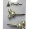 Apparel Disney | Official Disney Hair Accessory Mickey Mouse Barrette Clip Jeweled Pearl