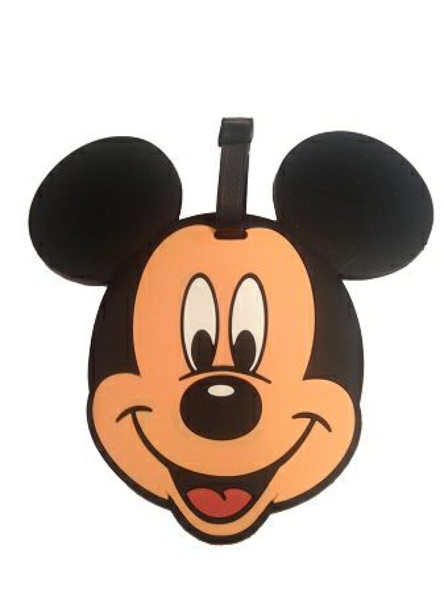 Apparel Disney | Bargain Sale Disney Luggage Tag Mickey Mouse Walt Disney World Large