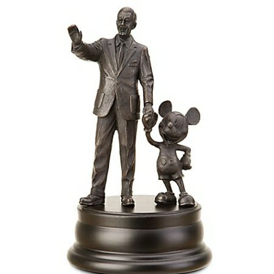 Figures And Collectibles Disney | Top Selling Disney Bronze Replica Statue Walt Disney And Mickey Mouse Partners