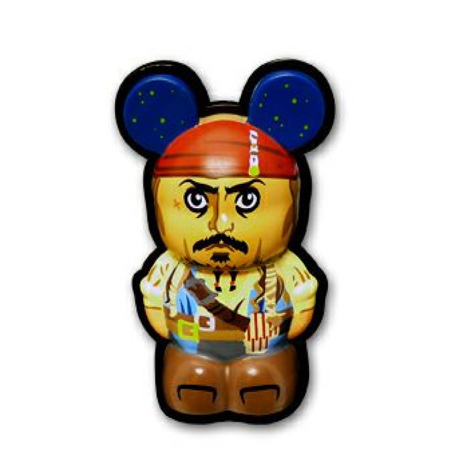 Figures And Collectibles Disney | Online Discount Disney Vinylmation 3D Pin Captain Jack Sparrow