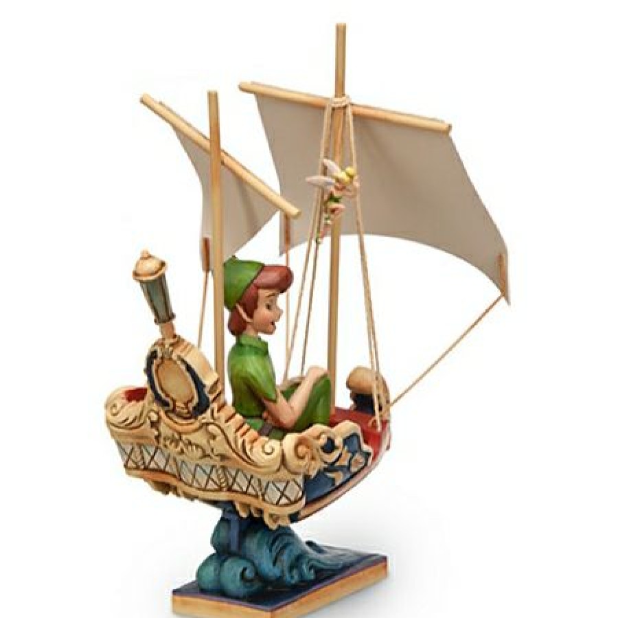 Figures And Collectibles Disney | Discount Disney Jim Shore Figurine Peter Pan'S Flight