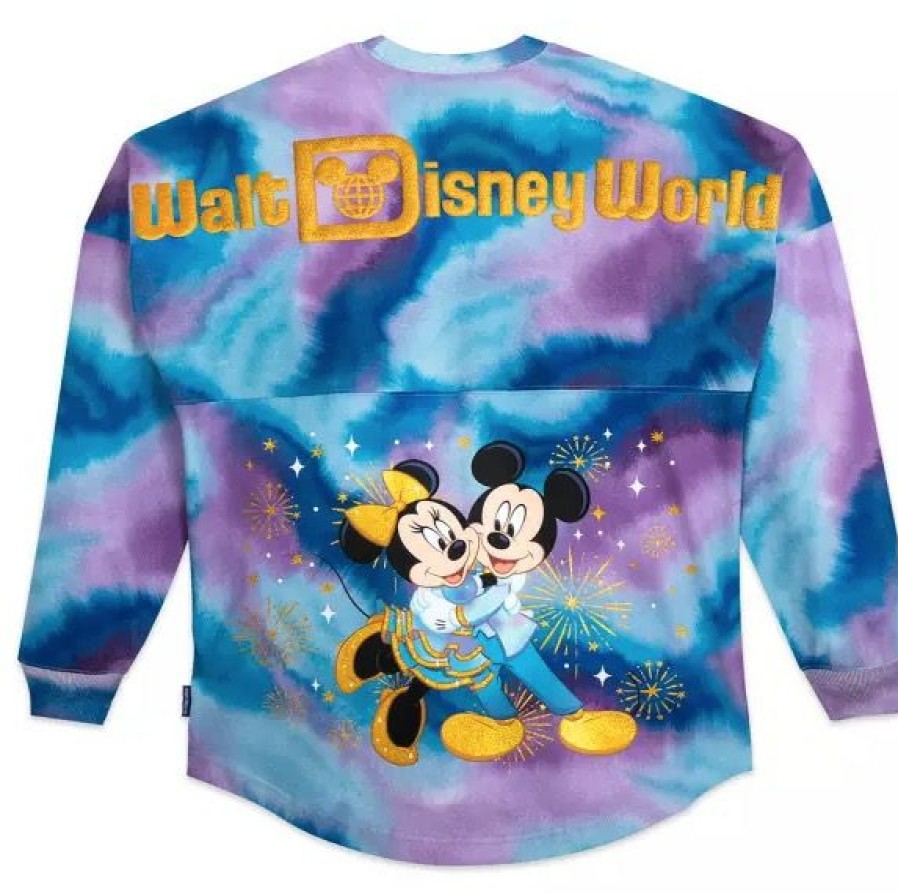 Apparel Disney | Classical Disney Spirit Jersey For Women 50Th Anniversary Mickey & Minnie Tie-Dye