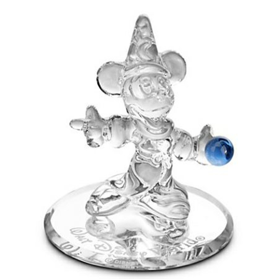 Figures And Collectibles Disney | Online Discount Disney Arribas Glass Figurine Sorcerer Mickey Mouse