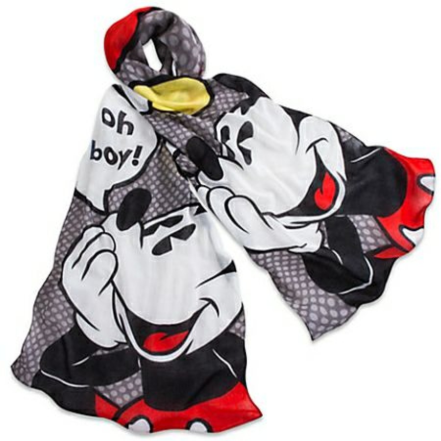 Apparel Disney | Discount Sale Disney Scarf Mickey Mouse Oh Boy