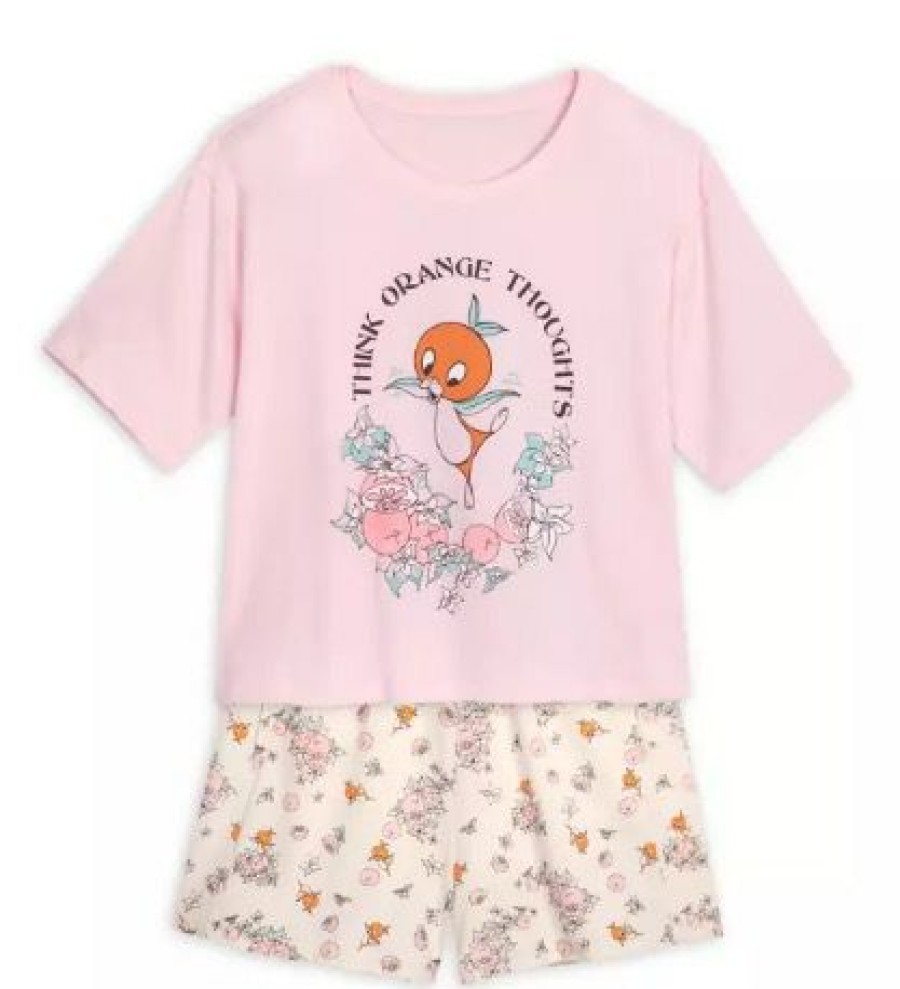 Apparel Disney | Best Sale Disney Sleep Set For Women 50Th Anniversary Orange Bird