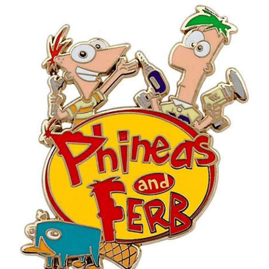 Figures And Collectibles Disney | Online Discount Disney Phineas And Ferb Pin Perry The Platypus Logo