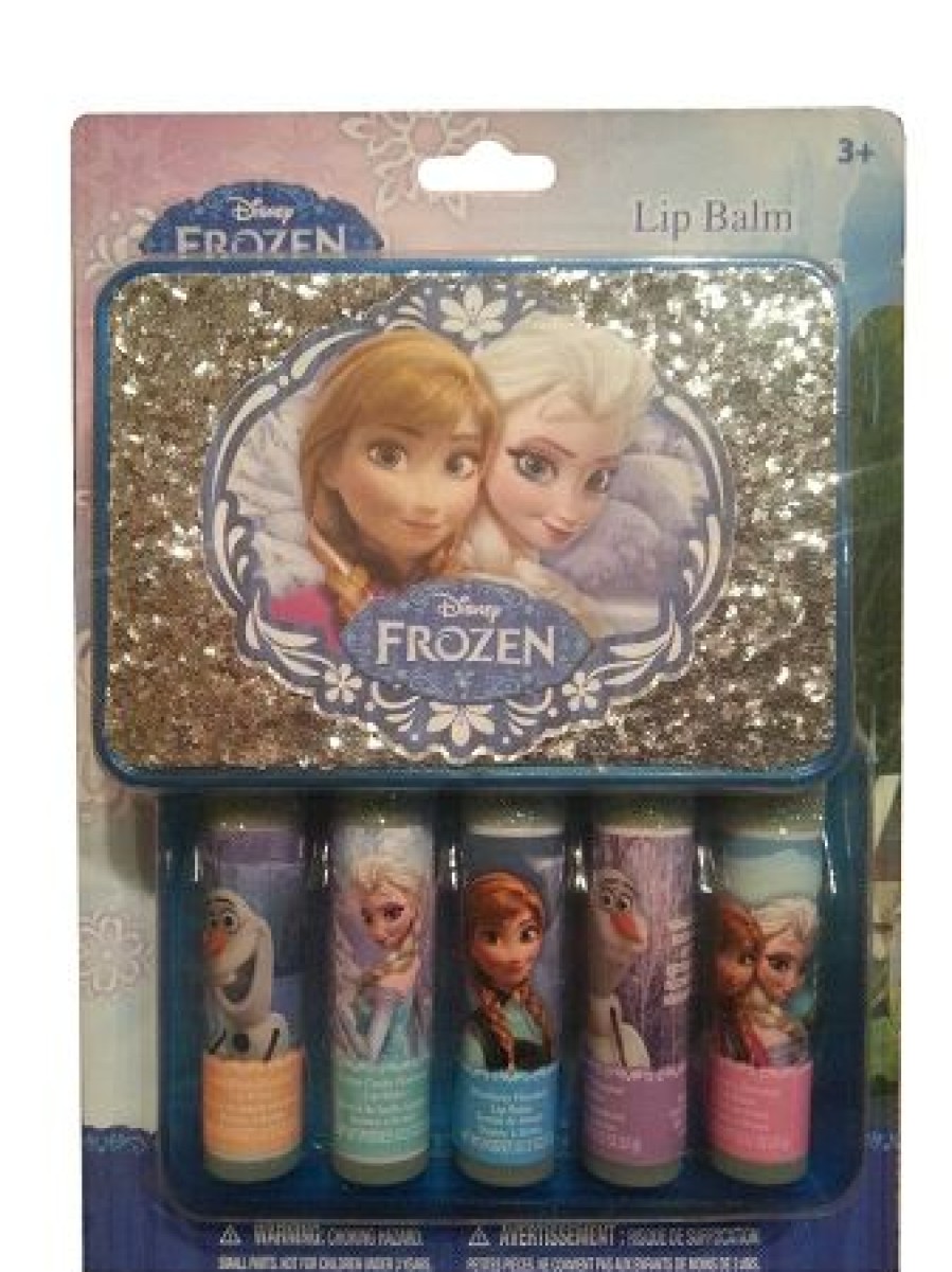 Apparel Disney | Best Sale Disney Lip Balm Set Frozen Elsa Anna And Olaf