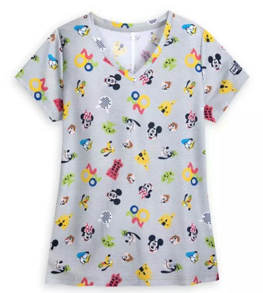 Apparel Disney | Free Delivery Disney Shirt For Women 2020 Walt Disney World Mickey & Friends Icons