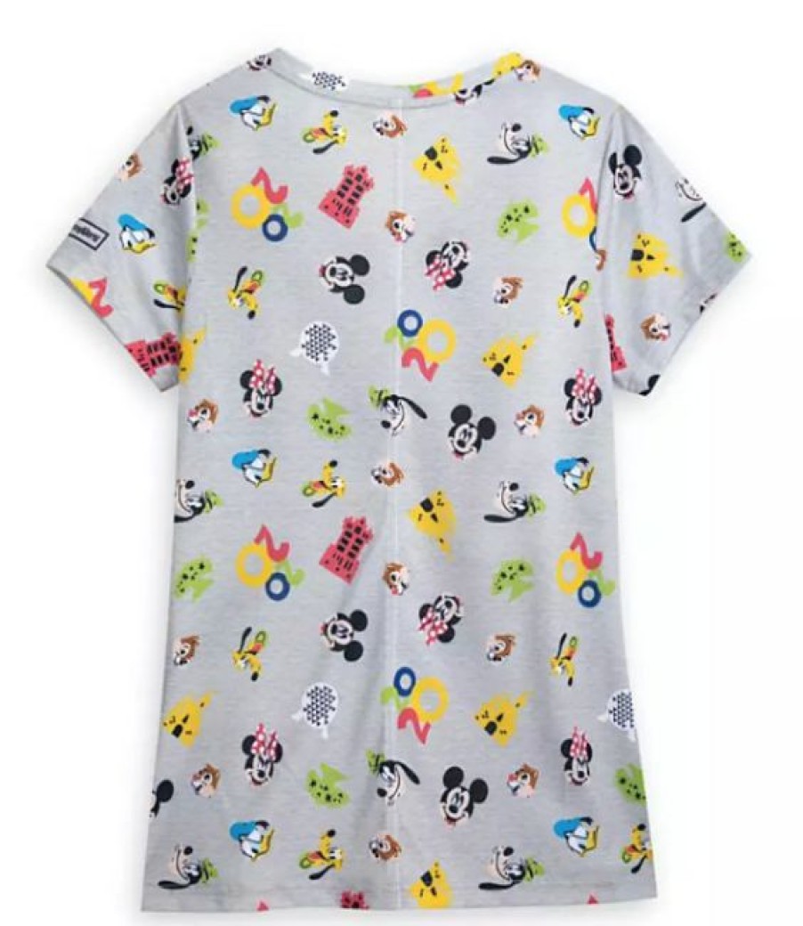 Apparel Disney | Free Delivery Disney Shirt For Women 2020 Walt Disney World Mickey & Friends Icons