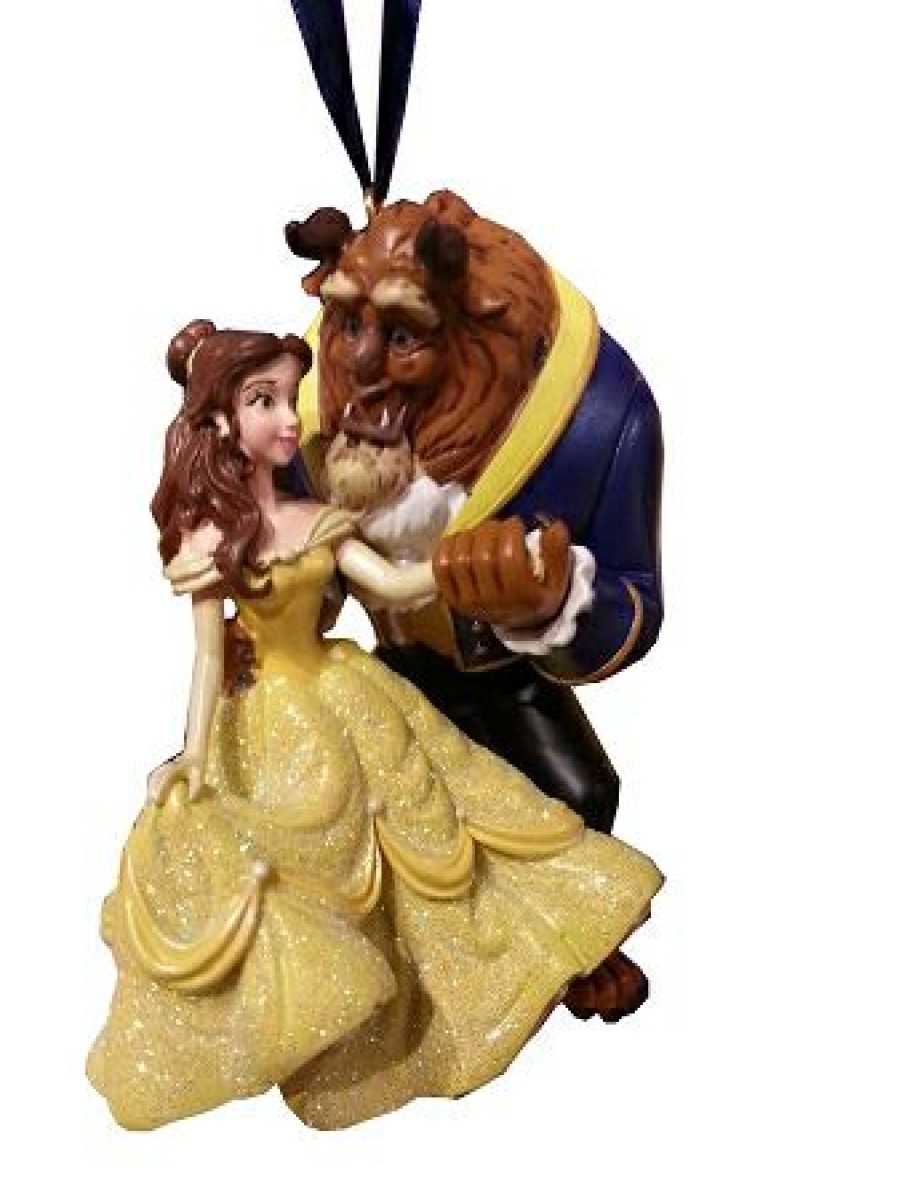 Christmas Ornaments Disney | Online Discount Disney Christmas Ornament Beauty And The Beast Belle & Beast