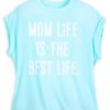 Apparel Disney | Gift Selection Disney Shirt For Women Mom Life Is The Best Life