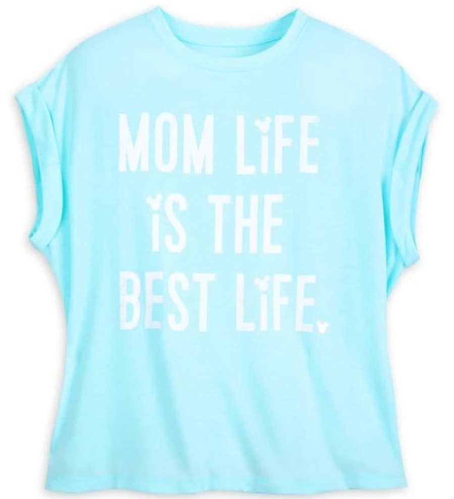 Apparel Disney | Gift Selection Disney Shirt For Women Mom Life Is The Best Life