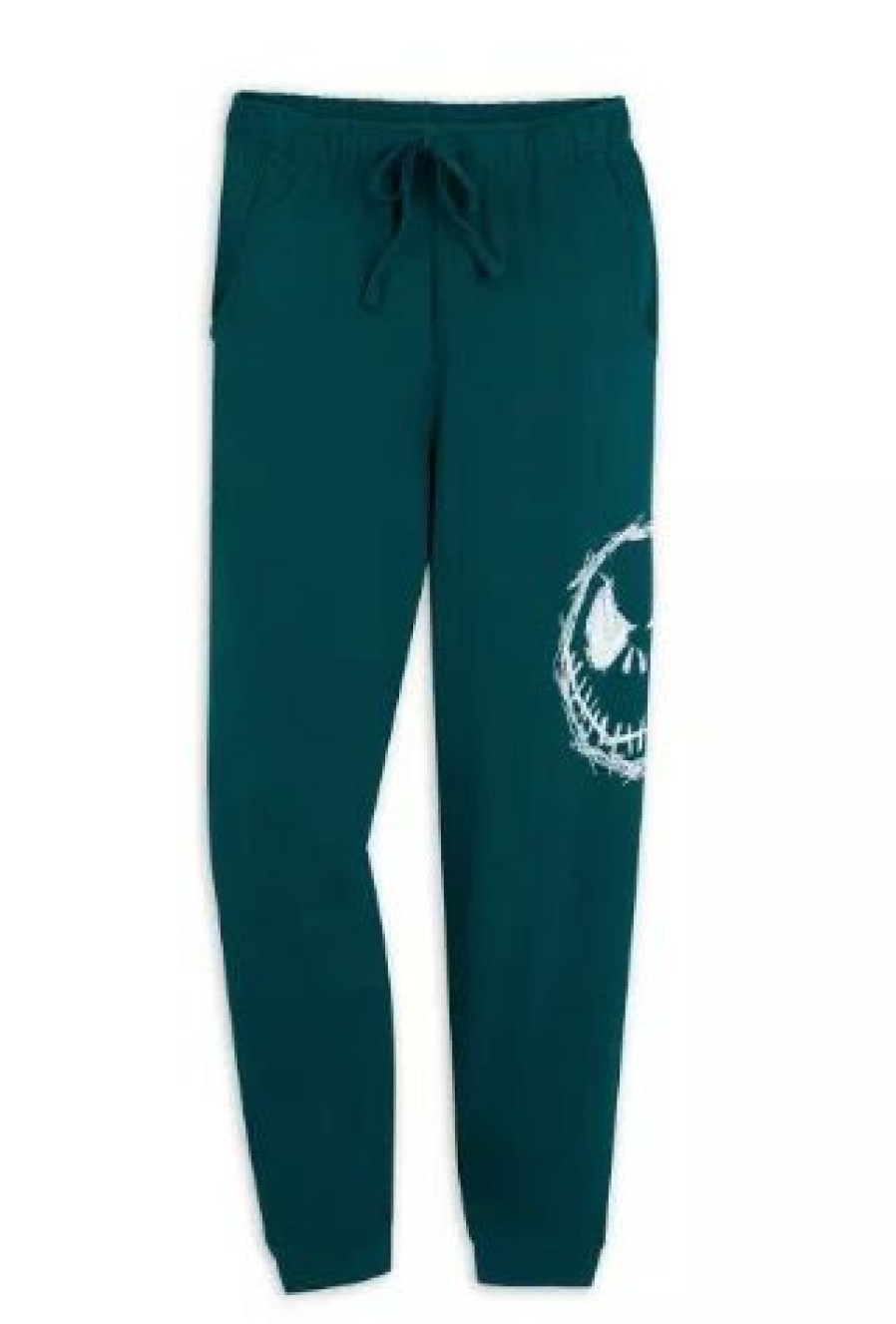 Apparel Disney | Reliable Quality Disney Sweatpants For Adults Jack Skellington Green