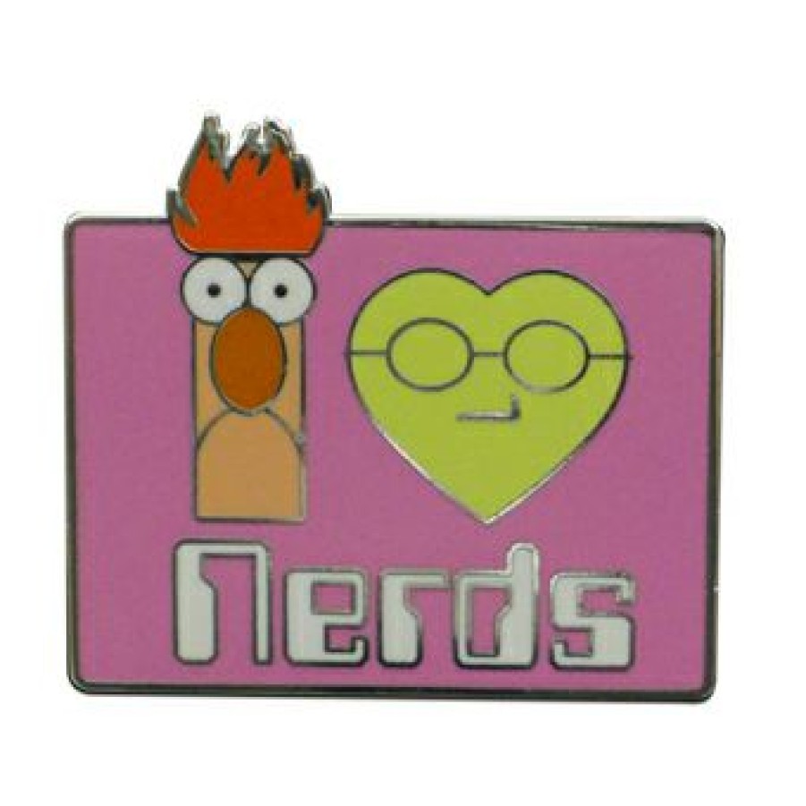 Figures And Collectibles Disney | New Arrivals Disney Muppets Pin I Love Nerds