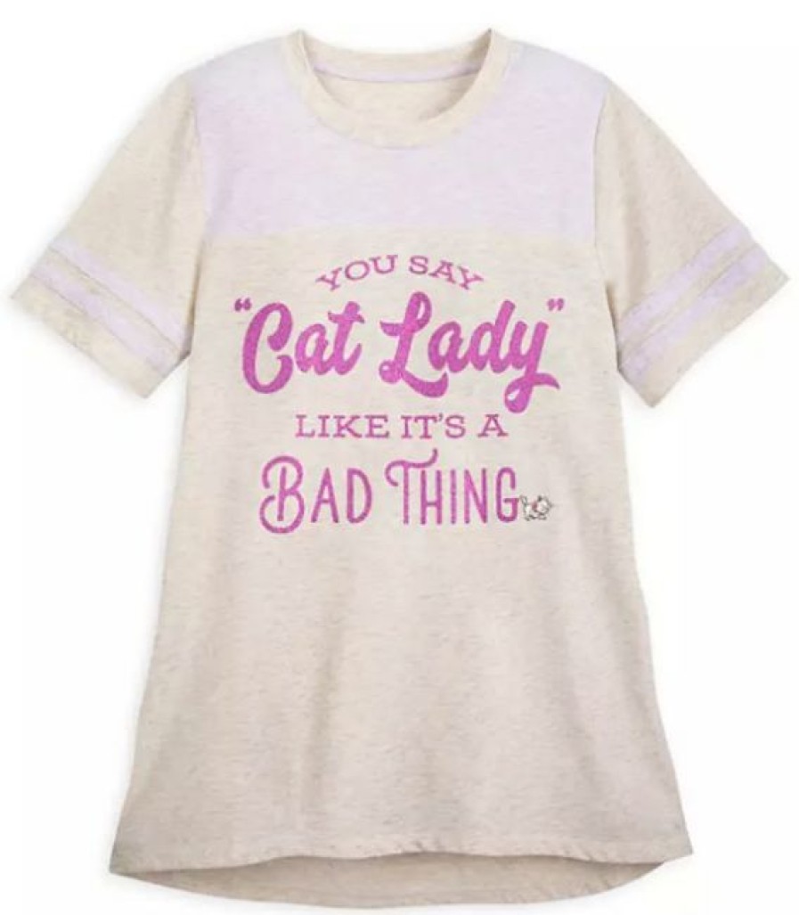 Apparel Disney | Clearance Sale Disney Shirt For Women You Say Cat Lady Like It'S A Bad Thing