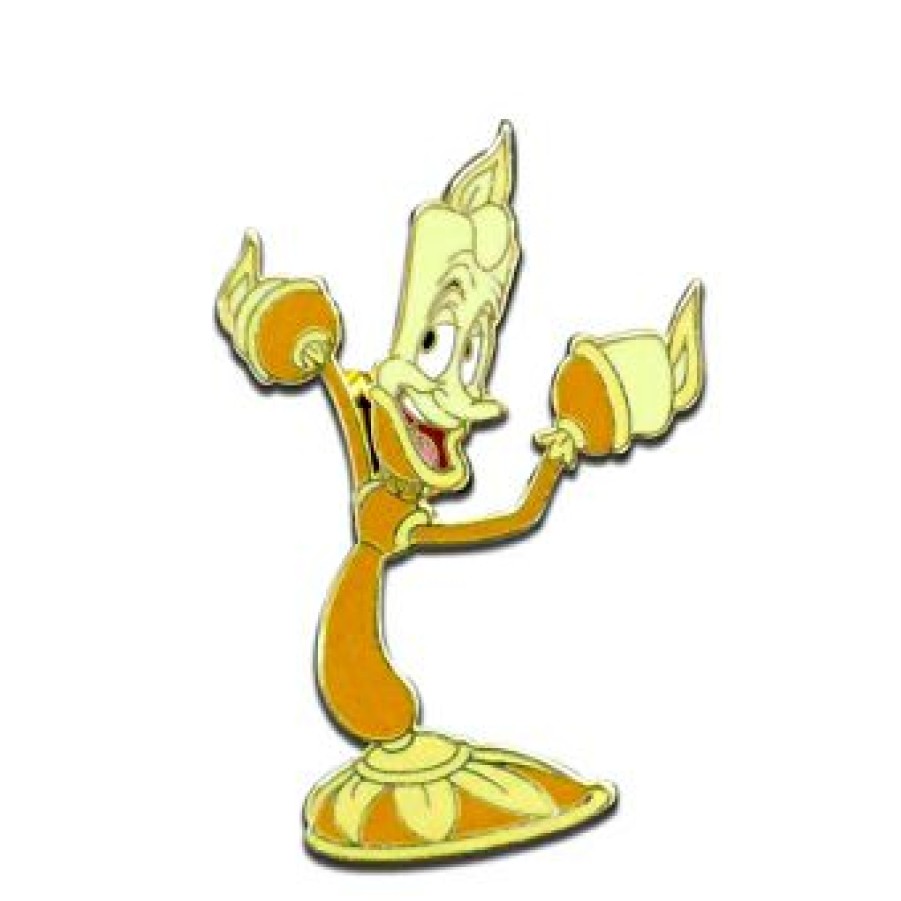 Figures And Collectibles Disney | Latest Fashion Disney Beauty And The Beast Pin Lumiere