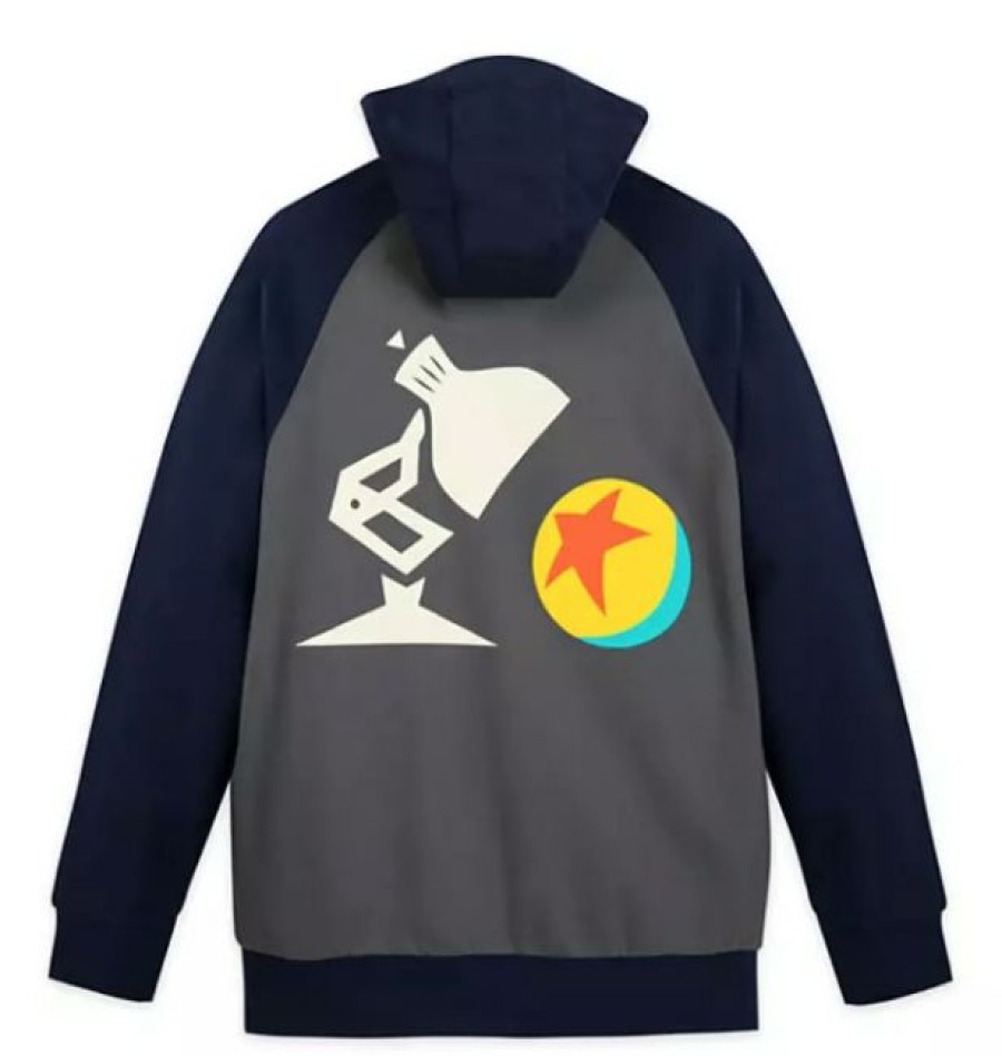 Apparel Disney | Unique Disney Zip Hoodie For Men Pixar The World Of Pixar