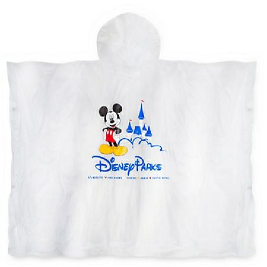 Apparel Disney | Top Selling Disney Rain Poncho Disney Parks Mickey Mouse Poncho Adult