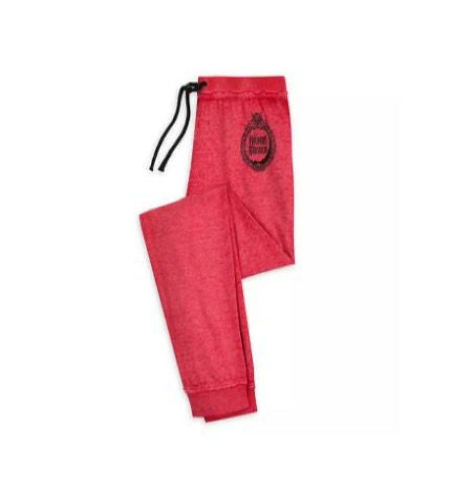 Apparel Disney | Classical Disney Lounge Pants For Women The Haunted Mansion Red