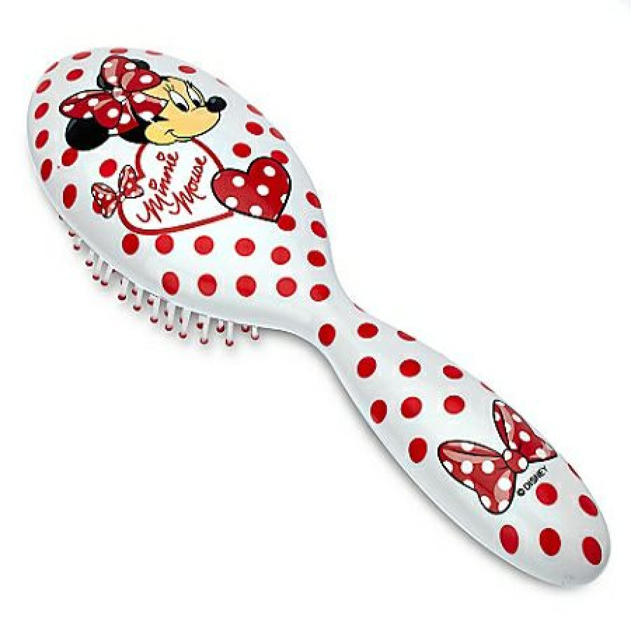 Apparel Disney | Online Discount Disney Hairbrush Minnie Mouse With Polka Dots