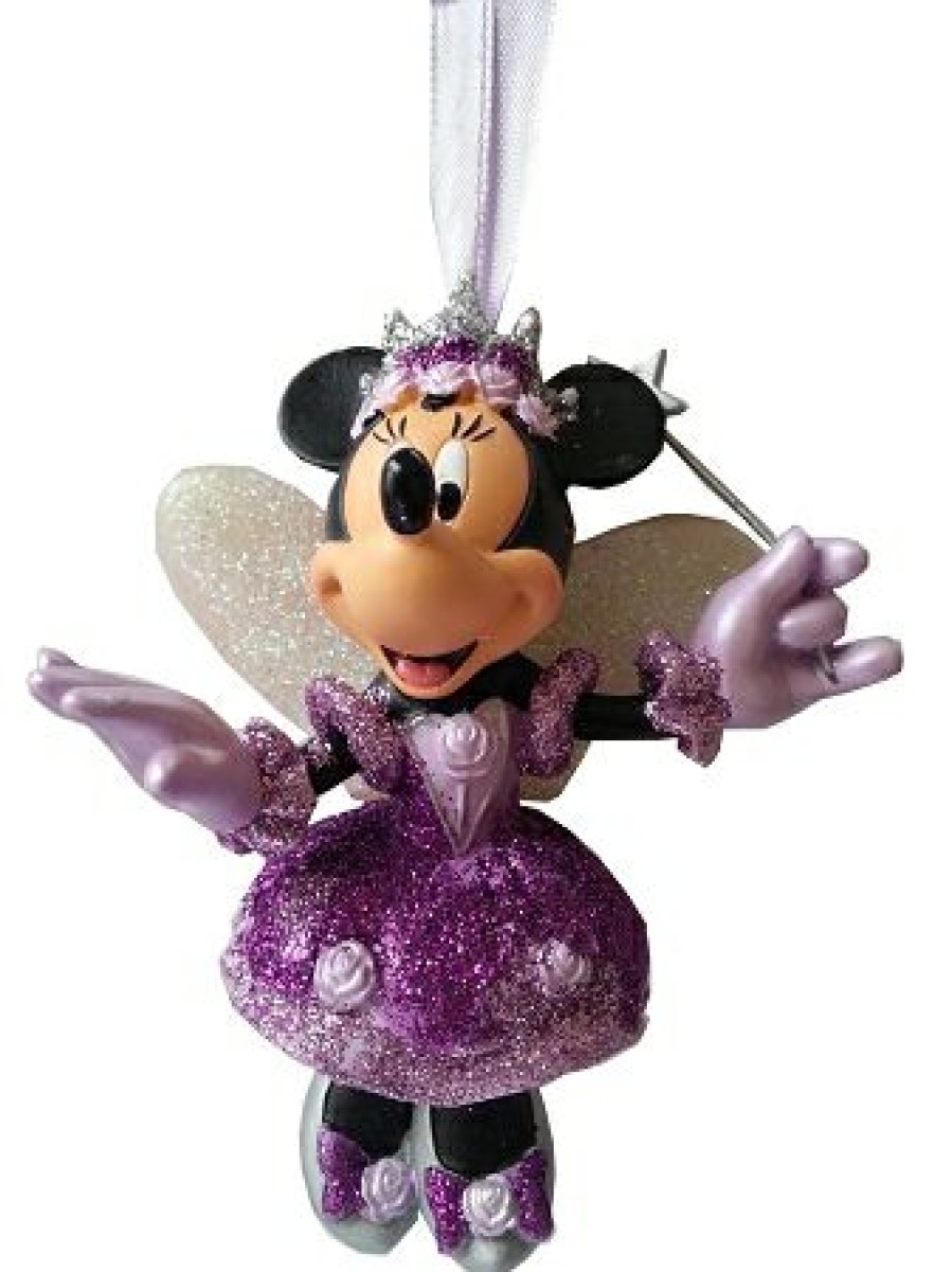 Christmas Ornaments Disney | Discount Sale Disney Christmas Ornament Fairy Minnie Mouse