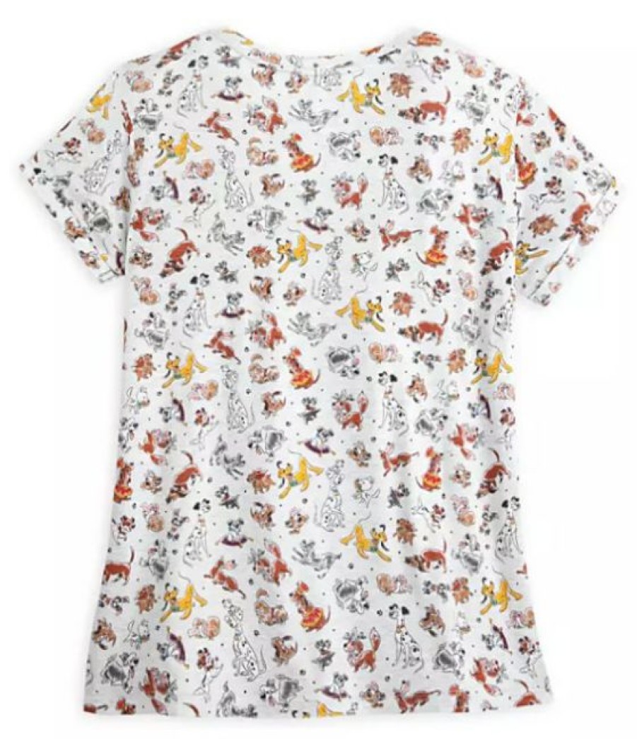 Apparel Disney | New Arrivals Disney Shirt For Women Disney Dogs All Over