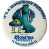 Apparel Disney | Top Selling Disney Souvenir Button Pin Monsters University Mike & Sulley