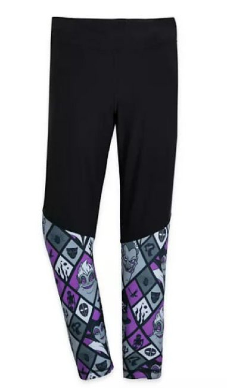 Apparel Disney | Gift Selection Disney Leggings For Women Disney Villains Black