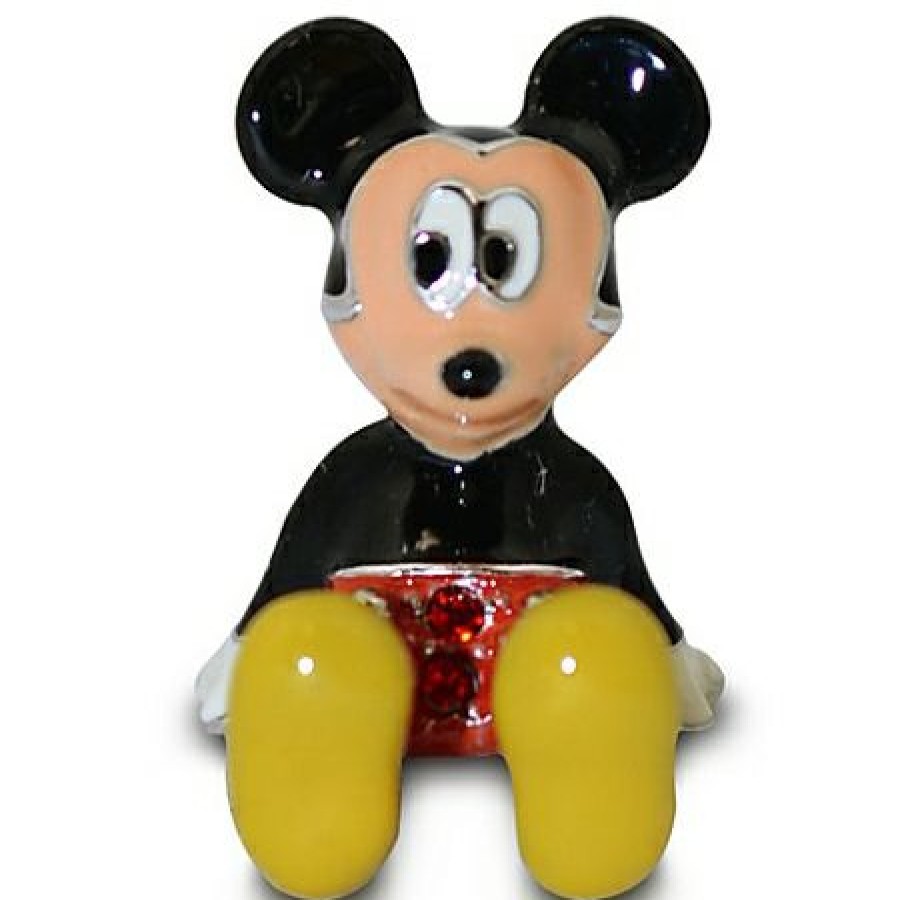 Figures And Collectibles Disney | Online Discount Disney Arribas Figurine Mickey Mouse Jeweled Mini