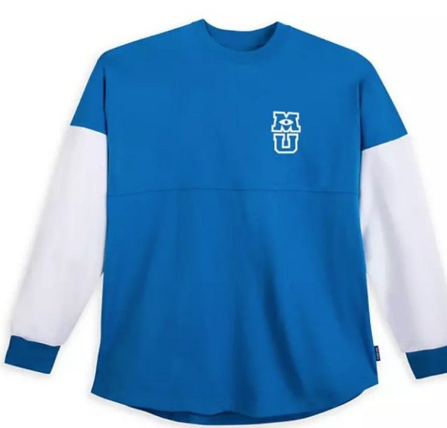 Apparel Disney | New Arrivals Disney Spirit Jersey For Adults Monsters University Blue & White