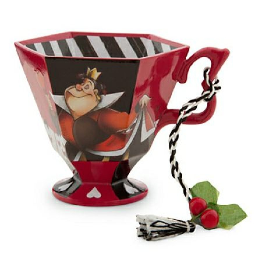 Christmas Ornaments Disney | Store Disney Christmas Ornament Alice In Wonderland Tea Cup Queen