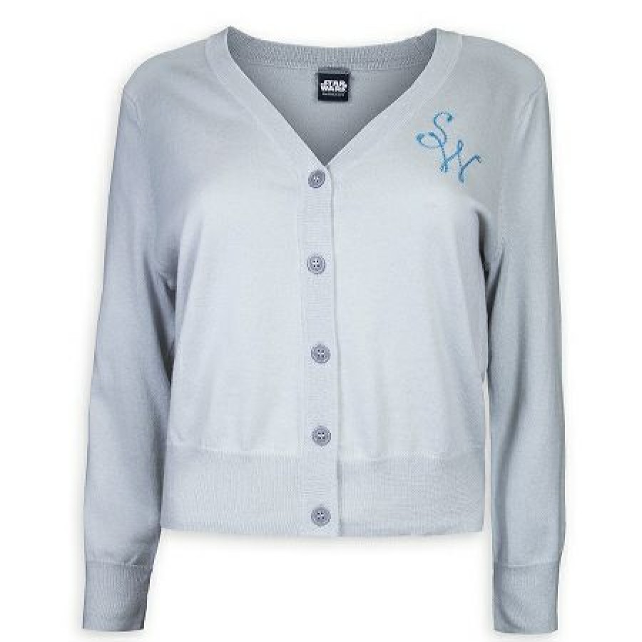 Apparel Disney | Official Disney Cardigan For Women Star Wars Embroidered Gray