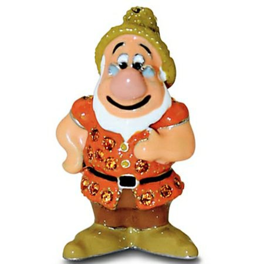 Figures And Collectibles Disney | Top Sellers Disney Arribas Figurine Doc Dwarf Jeweled Mini