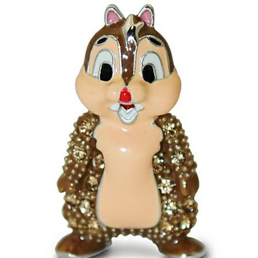 Figures And Collectibles Disney | Discount Sale Disney Arribas Figurine Dale Chipmunk Jeweled Mini