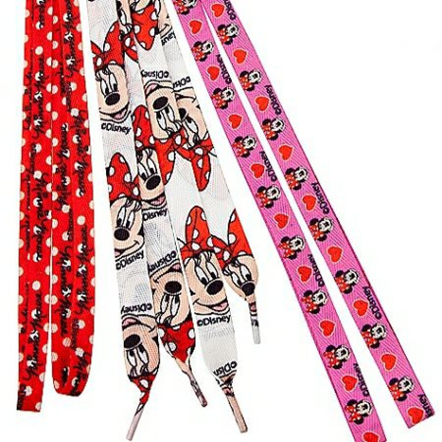 Apparel Disney | Latest Fashion Disney Shoelaces Minnie Mouse 3-Pack