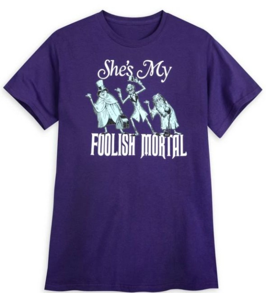 Apparel Disney | Premium Disney Shirt For Men Haunted Mansion She'S My Foolish Mortal