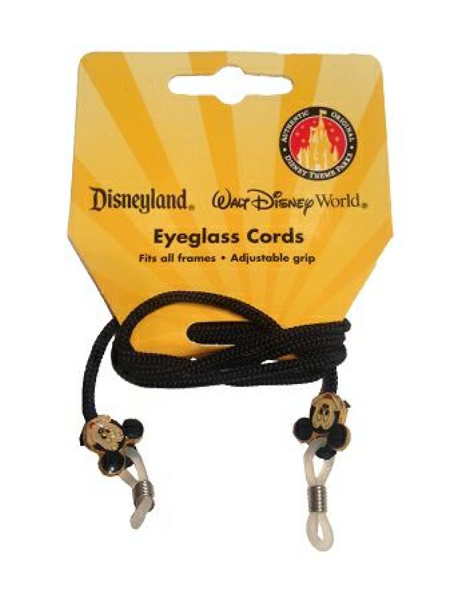 Apparel Disney | Classical Disney Eyeglass Cords Mickey Mouse Adjustable Grips