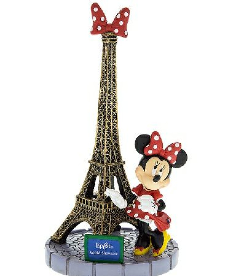 Figures And Collectibles Disney | Unique Disney Figurine Minnie Mouse Eiffel Tower