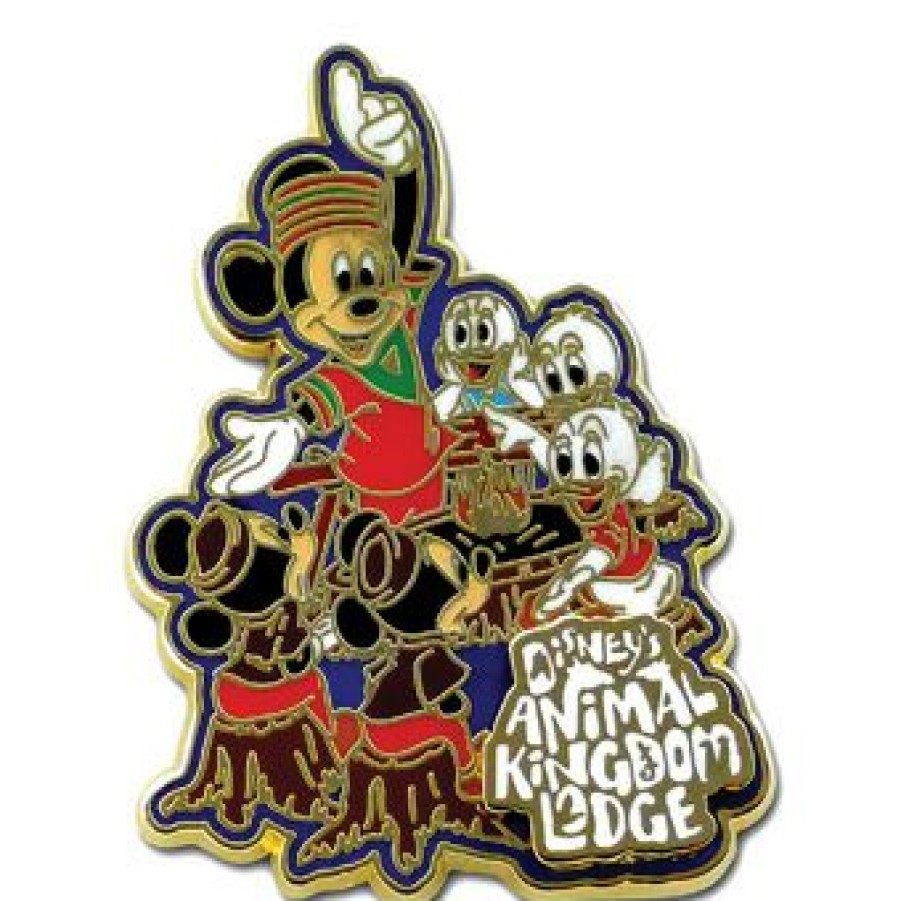 Figures And Collectibles Disney | Online Discount Disney Pin- Disney'S Animal Kingdom Lodge Fireside Pin