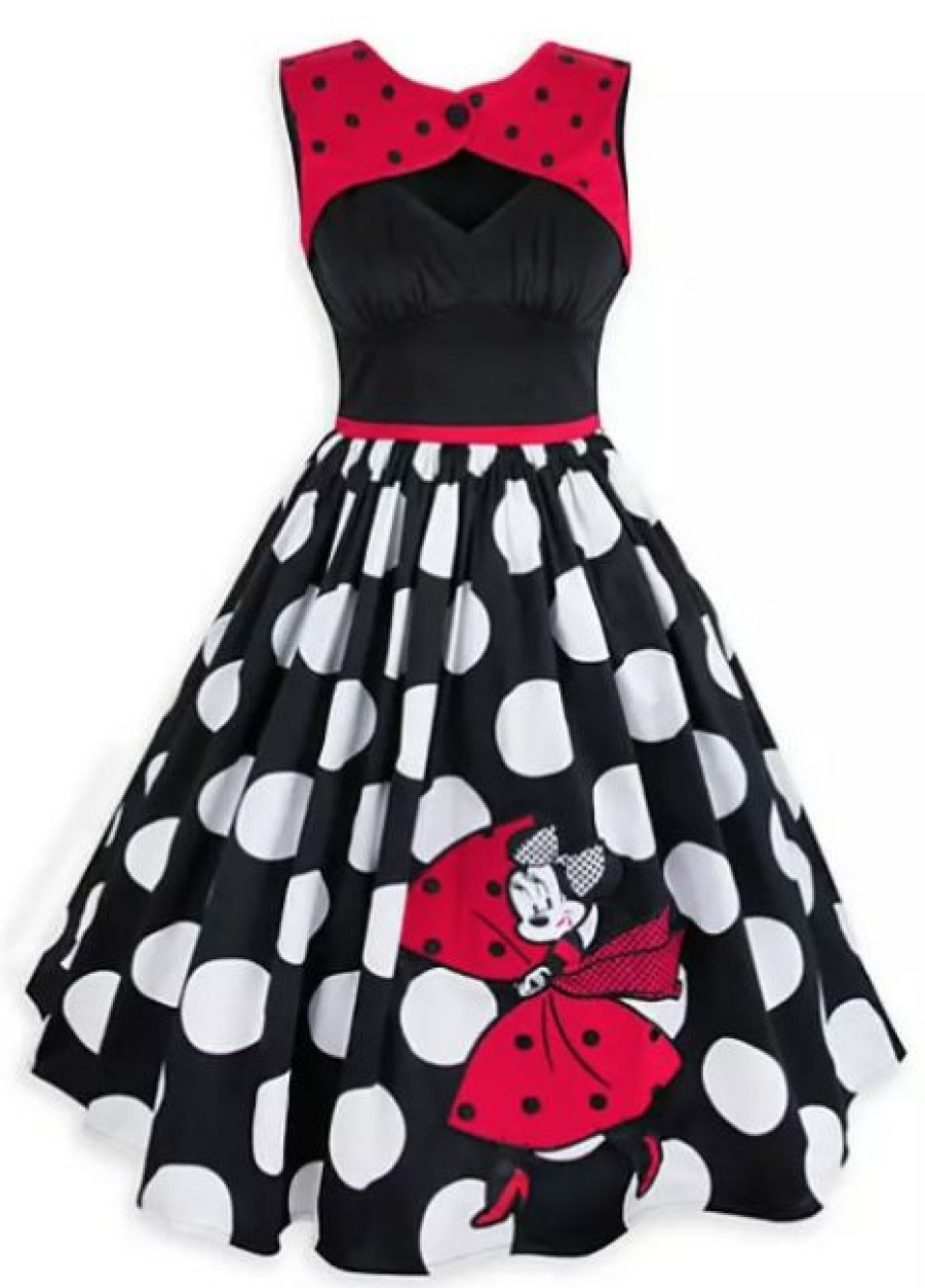 Apparel Disney | Top Selling Disney Dress For Women Dress Shop Minnie Mouse Polka Dot