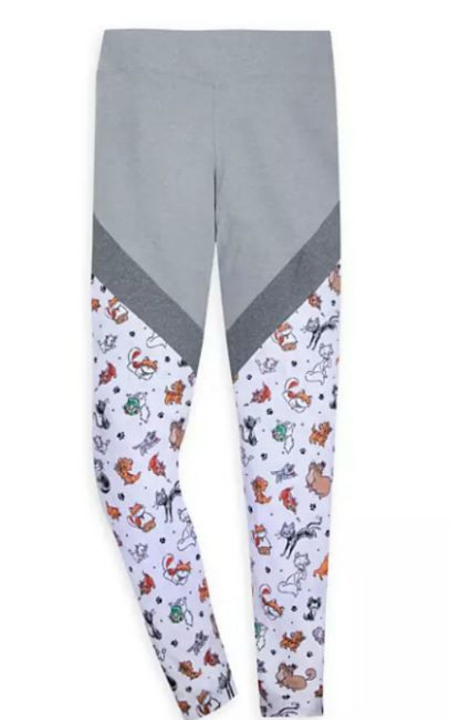 Apparel Disney | Fire Sale Disney Leggings For Women Disney Cats Gray & Purple