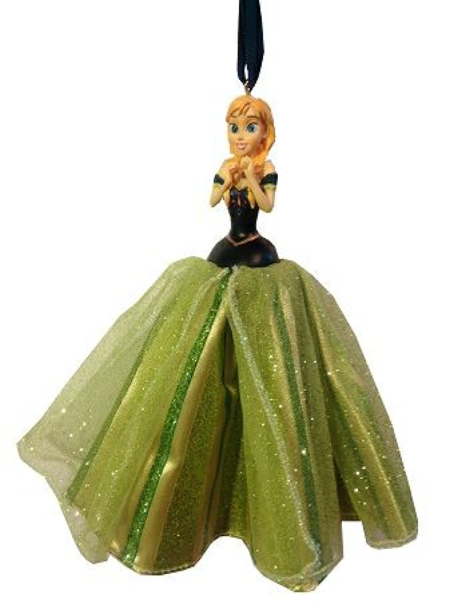 Christmas Ornaments Disney | Classical Disney Christmas Ornament Princess Anna Tulle Gown