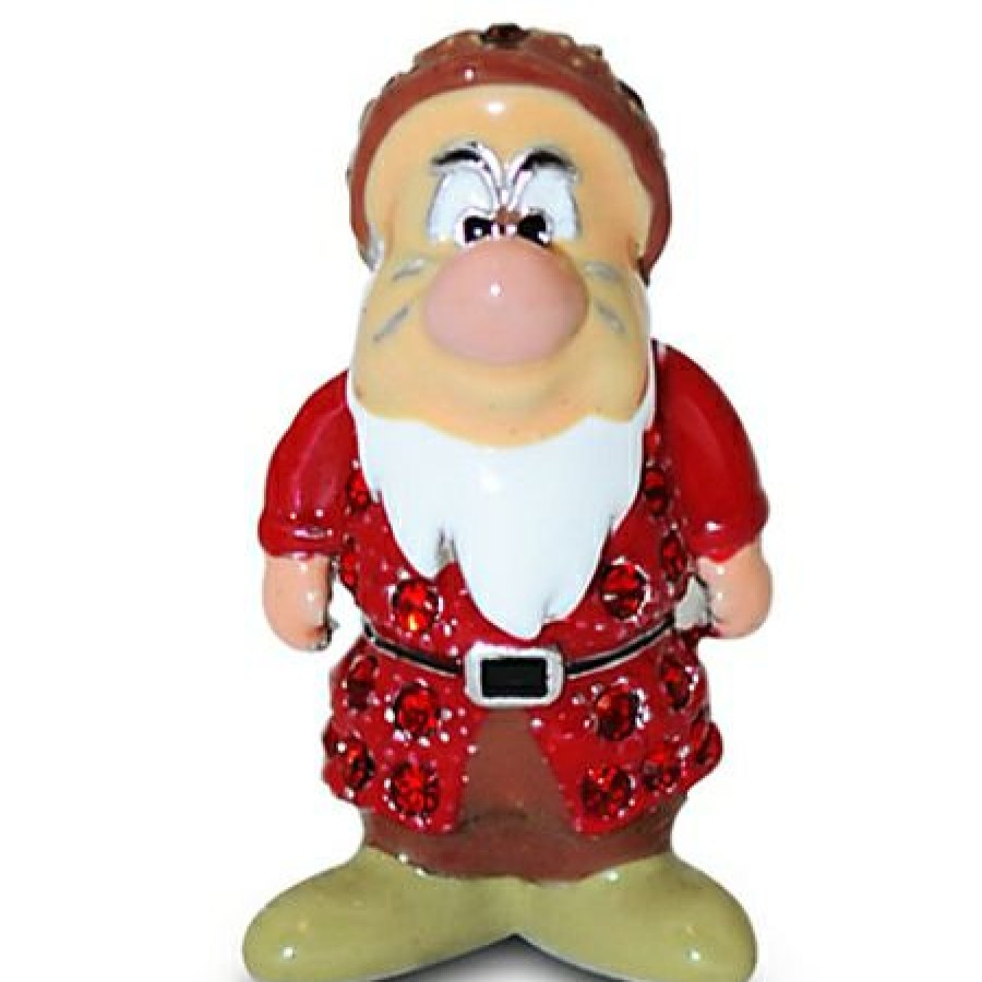 Figures And Collectibles Disney | Store Disney Arribas Figurine Grumpy Dwarf Jeweled Mini