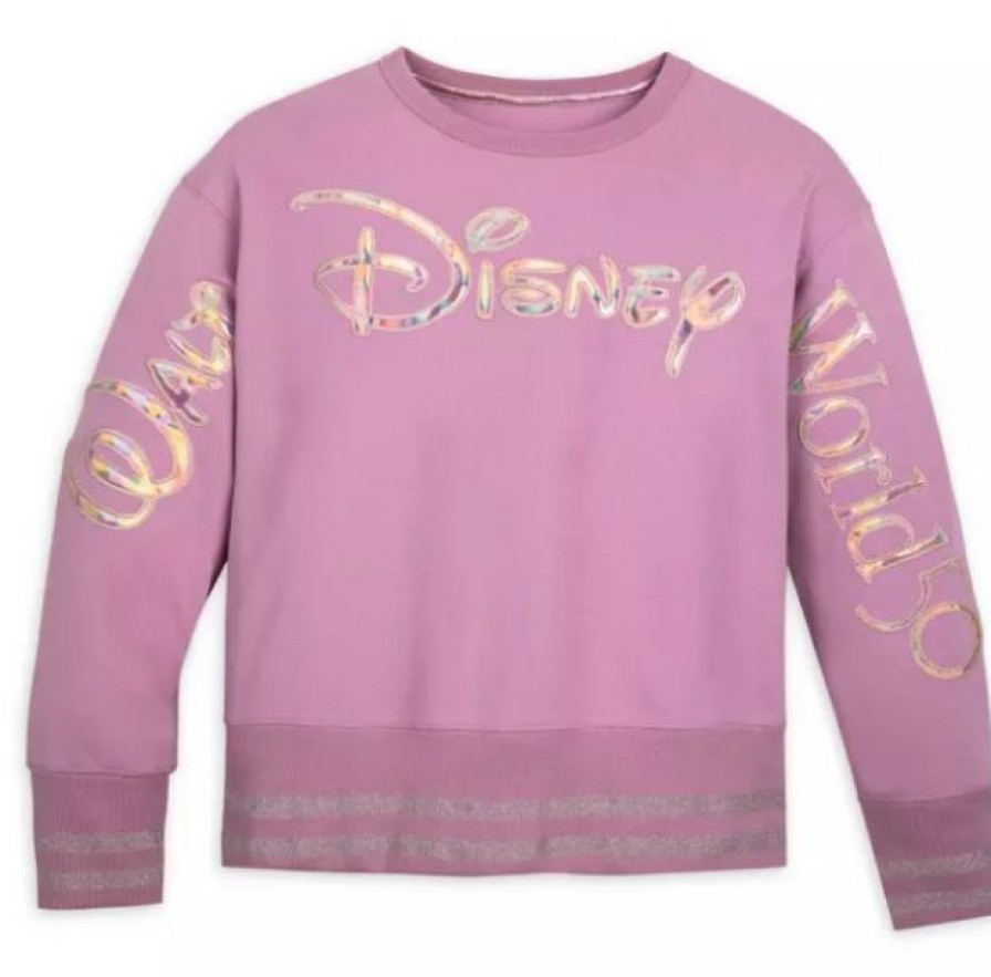 Apparel Disney | Gift Selection Disney Pullover For Women 50Th Anniversary Earidescent