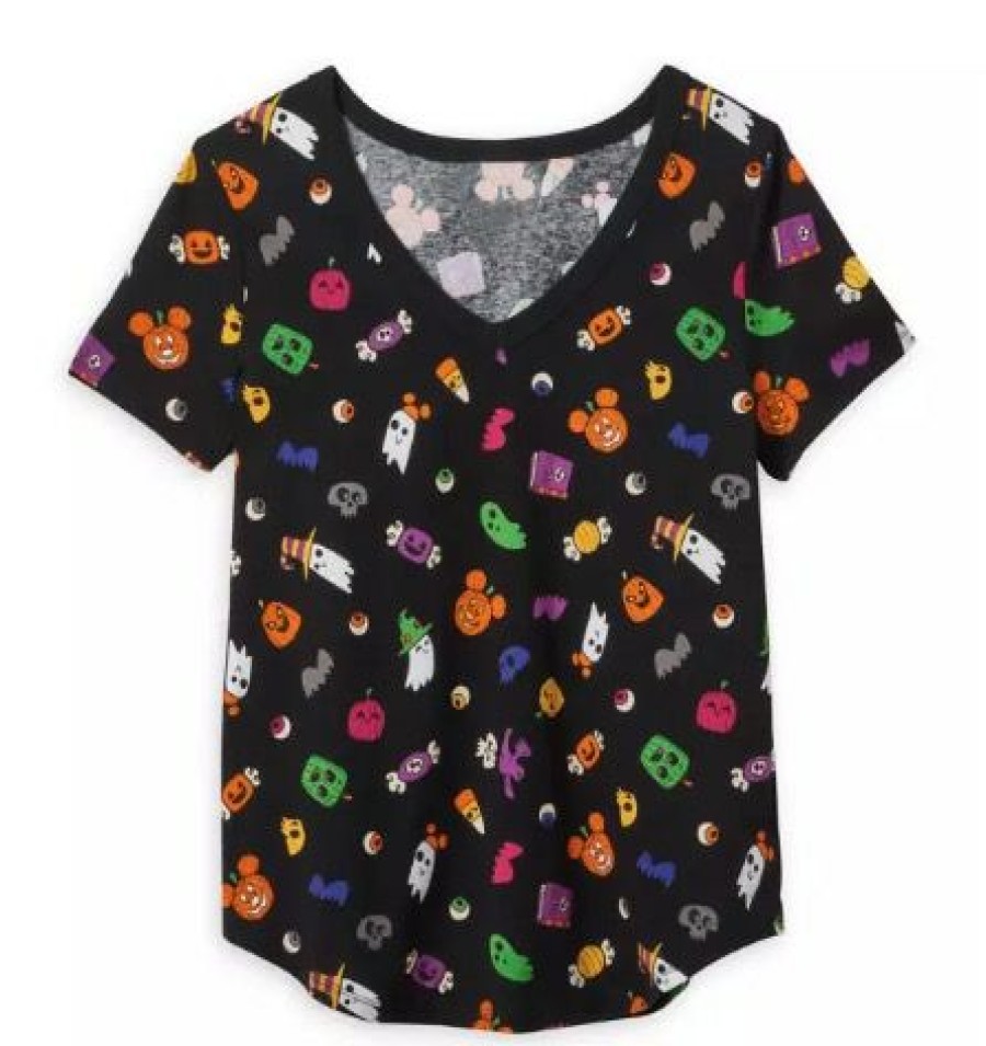 Apparel Disney | Bestsellers Disney Shirt For Women 2022 Halloween All Over Print