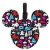 Apparel Disney | Latest Fashion Disney Luggage Bag Tag Tag Character Icons Black