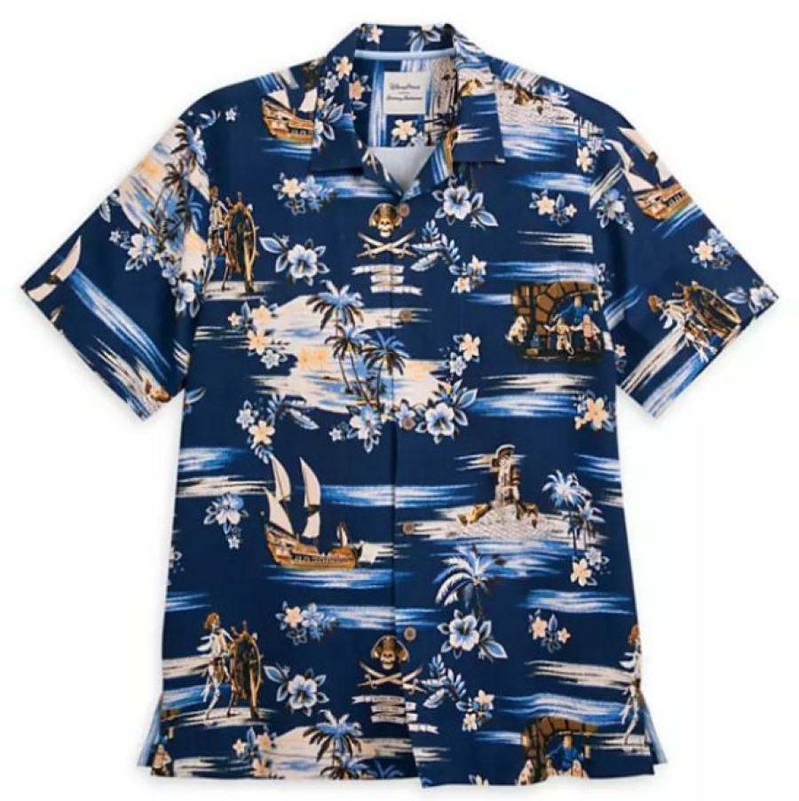 Apparel Disney | Latest Fashion Disney Tommy Bahama Shirt For Men Pirates Of The Caribbean Silk