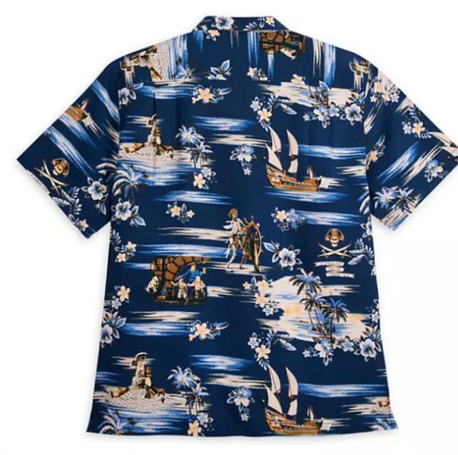 Apparel Disney | Latest Fashion Disney Tommy Bahama Shirt For Men Pirates Of The Caribbean Silk