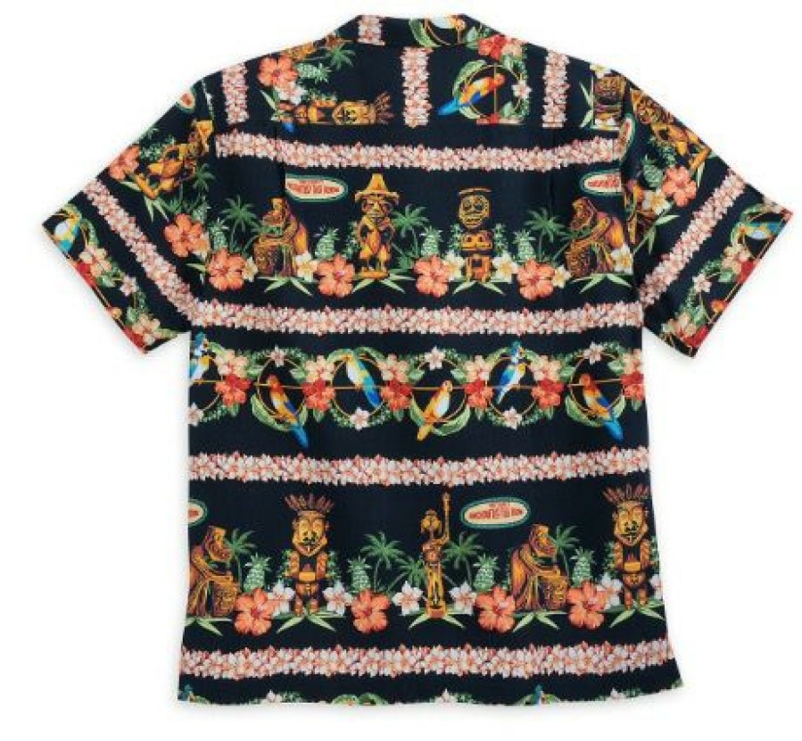 Apparel Disney | Online Discount Disney Tommy Bahama Shirt For Men Enchanted Tiki Room Silk